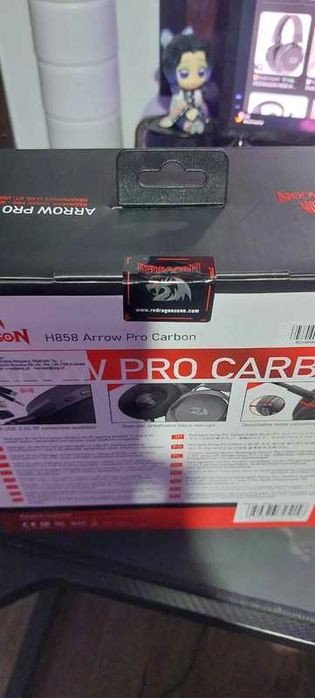 Słuchawki Redragon H858 Arrow Pro Carbon (Bluetooth)