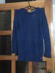 Sweter damski kobaltowy Simple r. S
