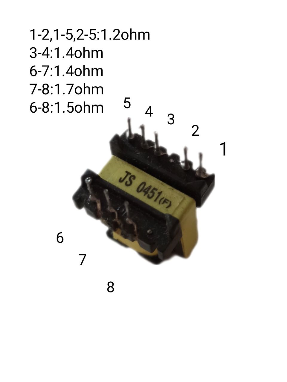 Transformator EE-16