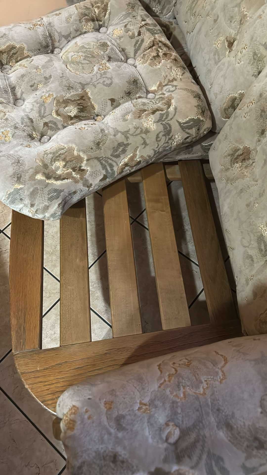 Sofa dwuosobowa, kanapa z litego drzewa