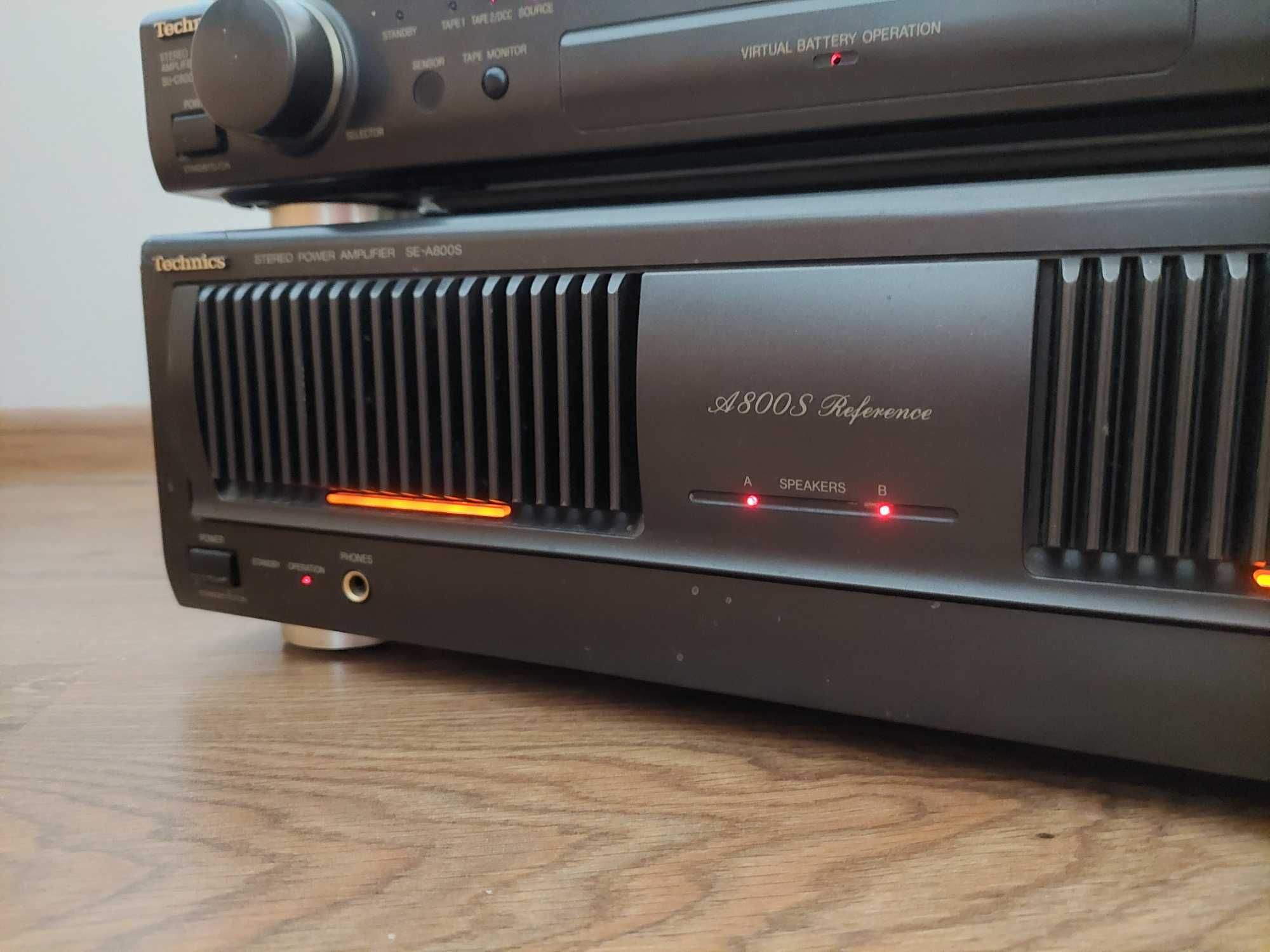 Technics SU-C800U + SE-A800S końcówka + przedwzmacniacz