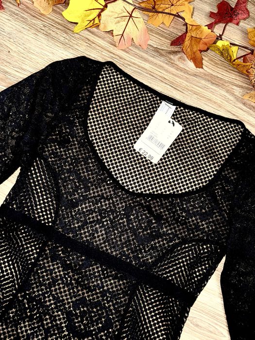 Tezenis m/38 nowe (z metką) śliczne body (bluzka) z koronki