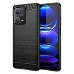 Carbon Case etui do Xiaomi Redmi Note 12 Pro+ elastyczny silikonowy ka