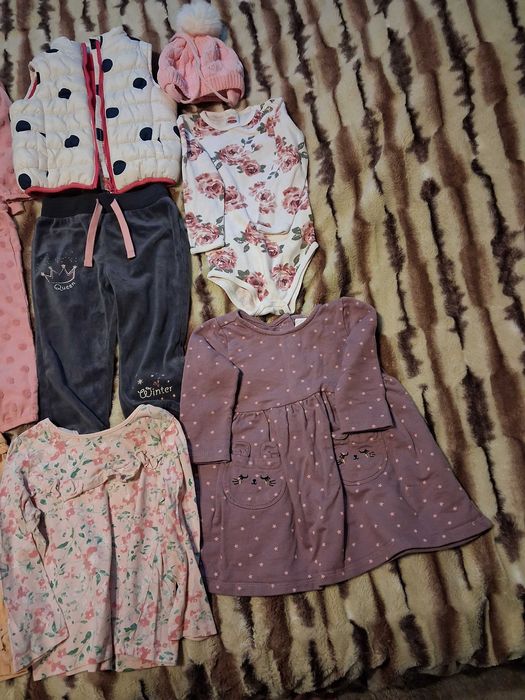 Ubranka dla dziewczynki 1,5-2 lata