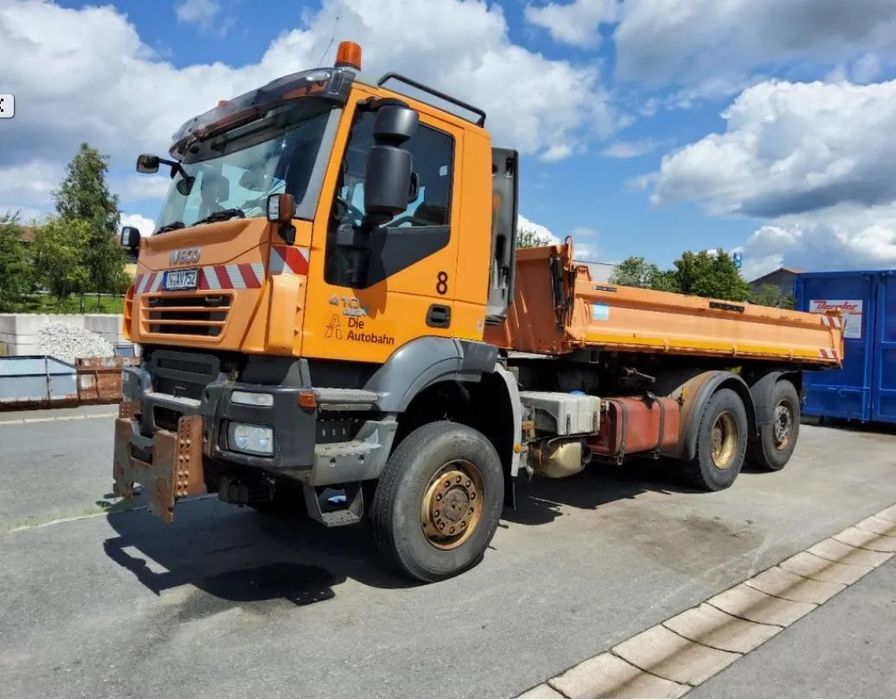 Iveco TRAKKER  Iveco Trakker 2007 6x4 wywrotka kiper sprowadzony z Niemiec okazja