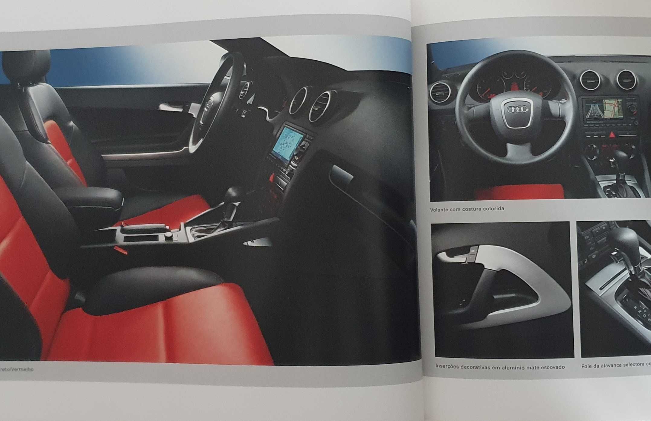 Catálogo do Audi A3 - original - Ano 2006/2007