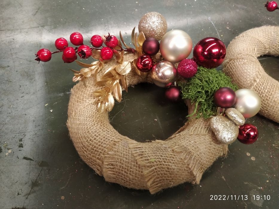 Wianek świąteczny mały