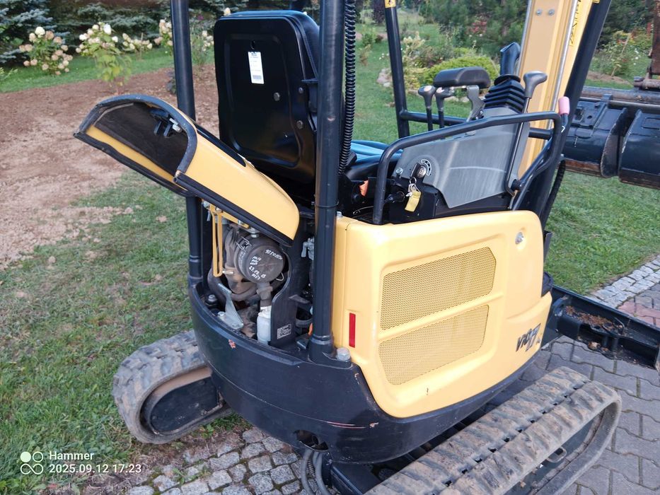 Minikoparka Yanmar VIO17, rok 2022