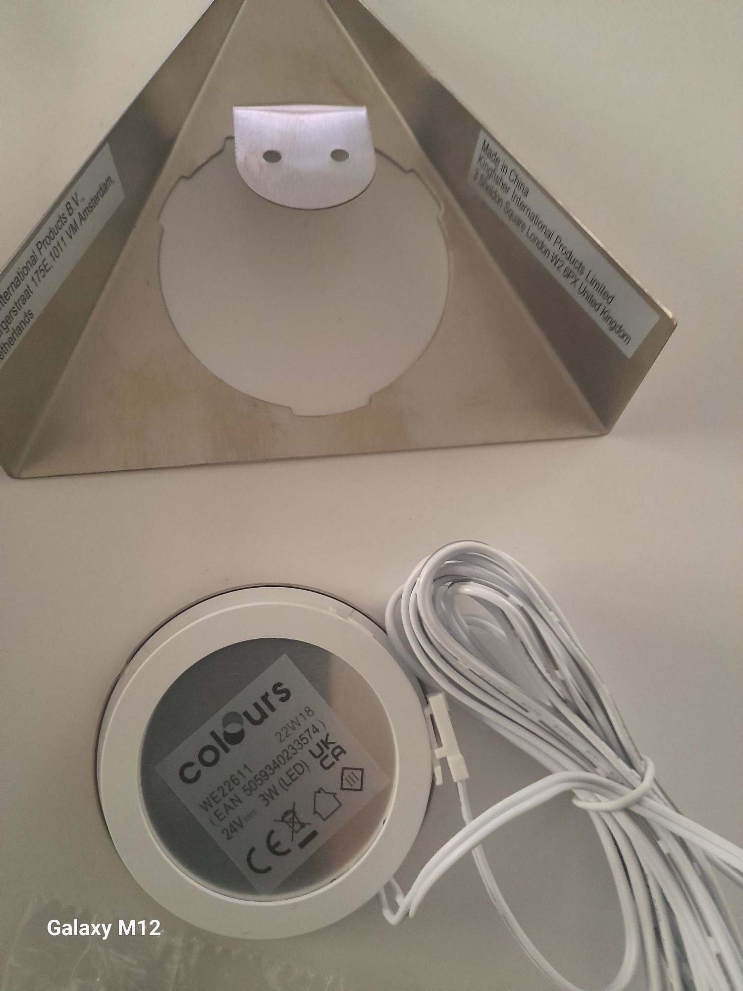Lampka podszafkowa led chrom