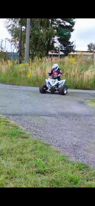Yamaha Raptor 350 zarejestrowany cena zimowa mocny i szybki