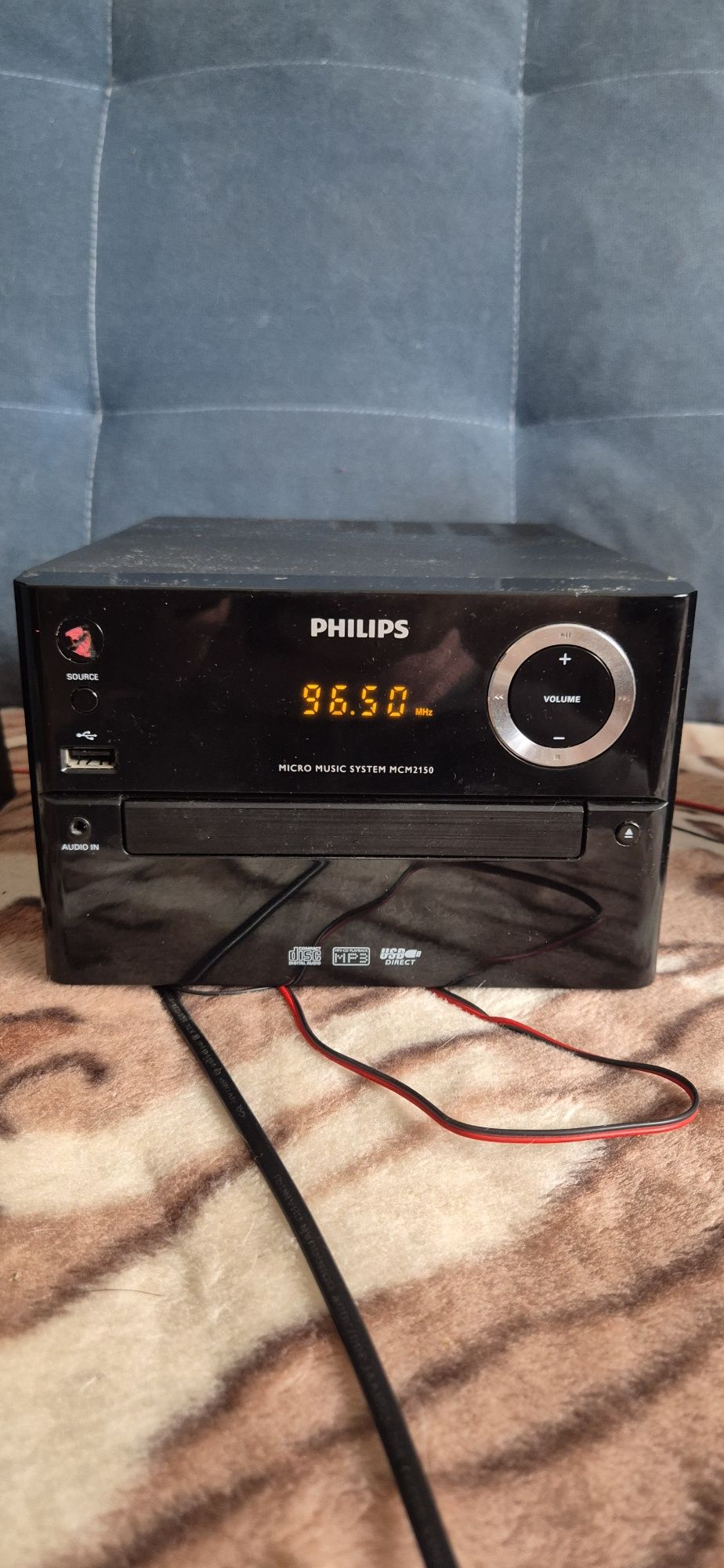 Sprawna mikrowieża mini wieża Philips MCM