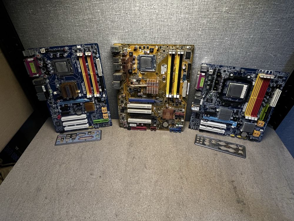 Продам материнські плати Asus/Gigabyte/MSI/Biostat s775/sAM2/sAM3