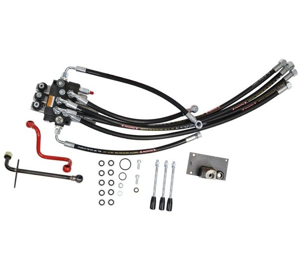 Rozdzielacz hydrauliczny 3 sekcyjny 2 sekcje pływające Ursus C-360