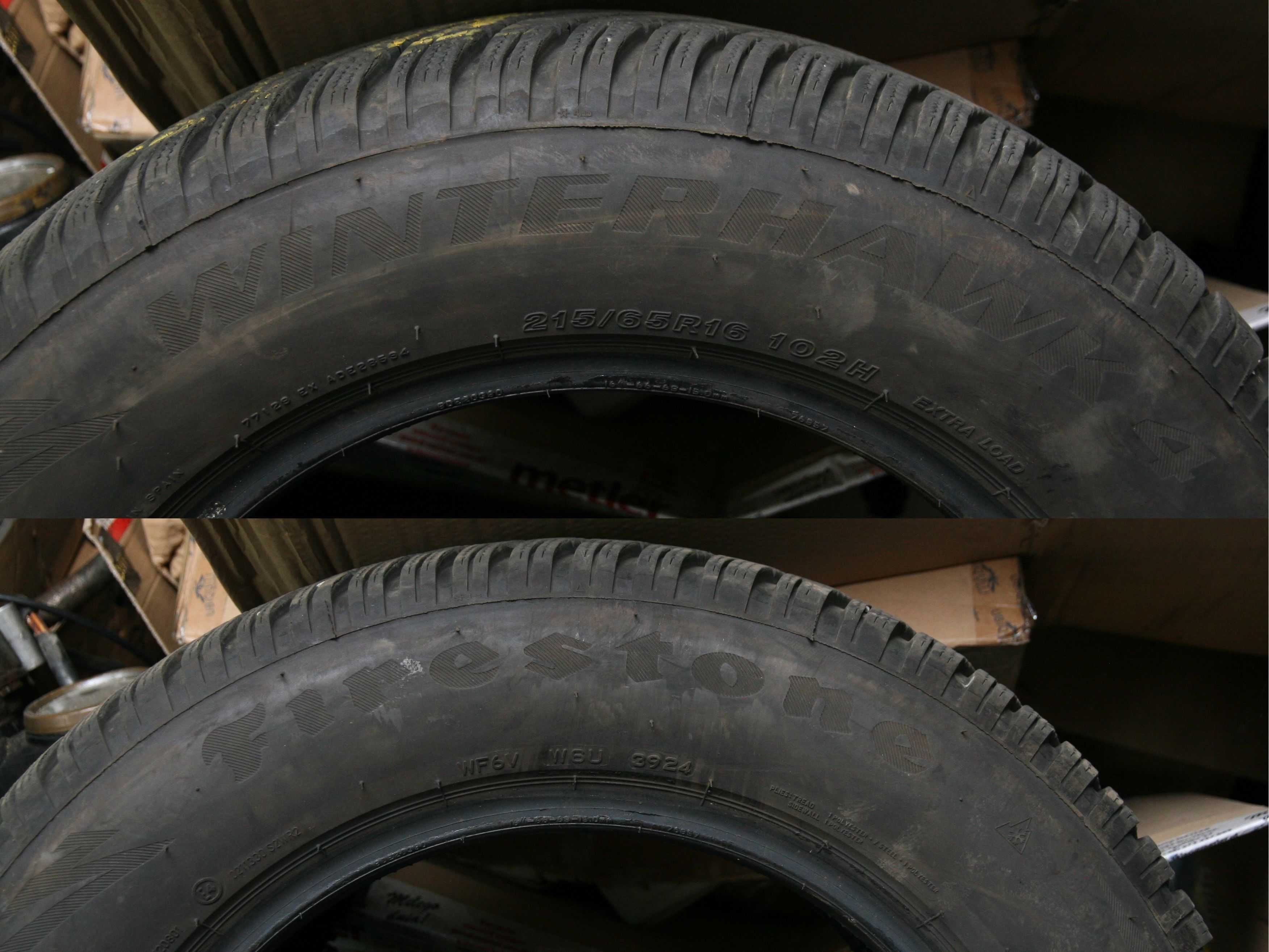 Opony zimowe 215/65R16, Firestone Winterhawk 4, 2024r. jak nowe