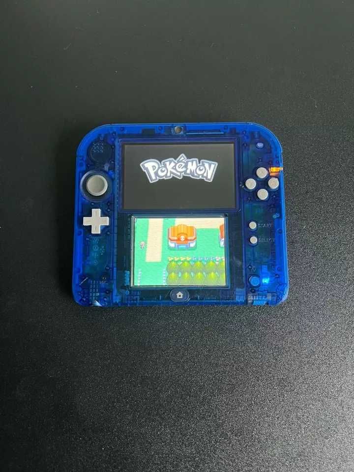 Nintendo 2DS Azul Cristal com 100+ Jogos