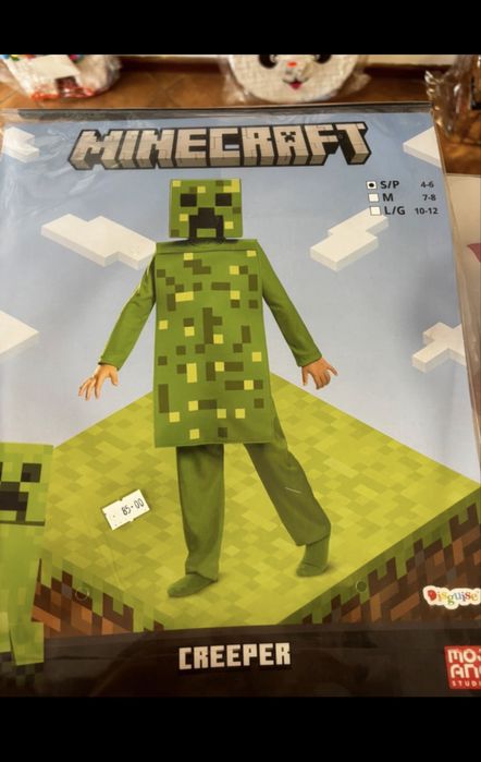 Stroj minecraft creeper