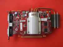 MSI 
ATI Radeon HD 2600XT 
RX2600XT-T2D512EZ 
512 MB 
DDR3
PCIe x16