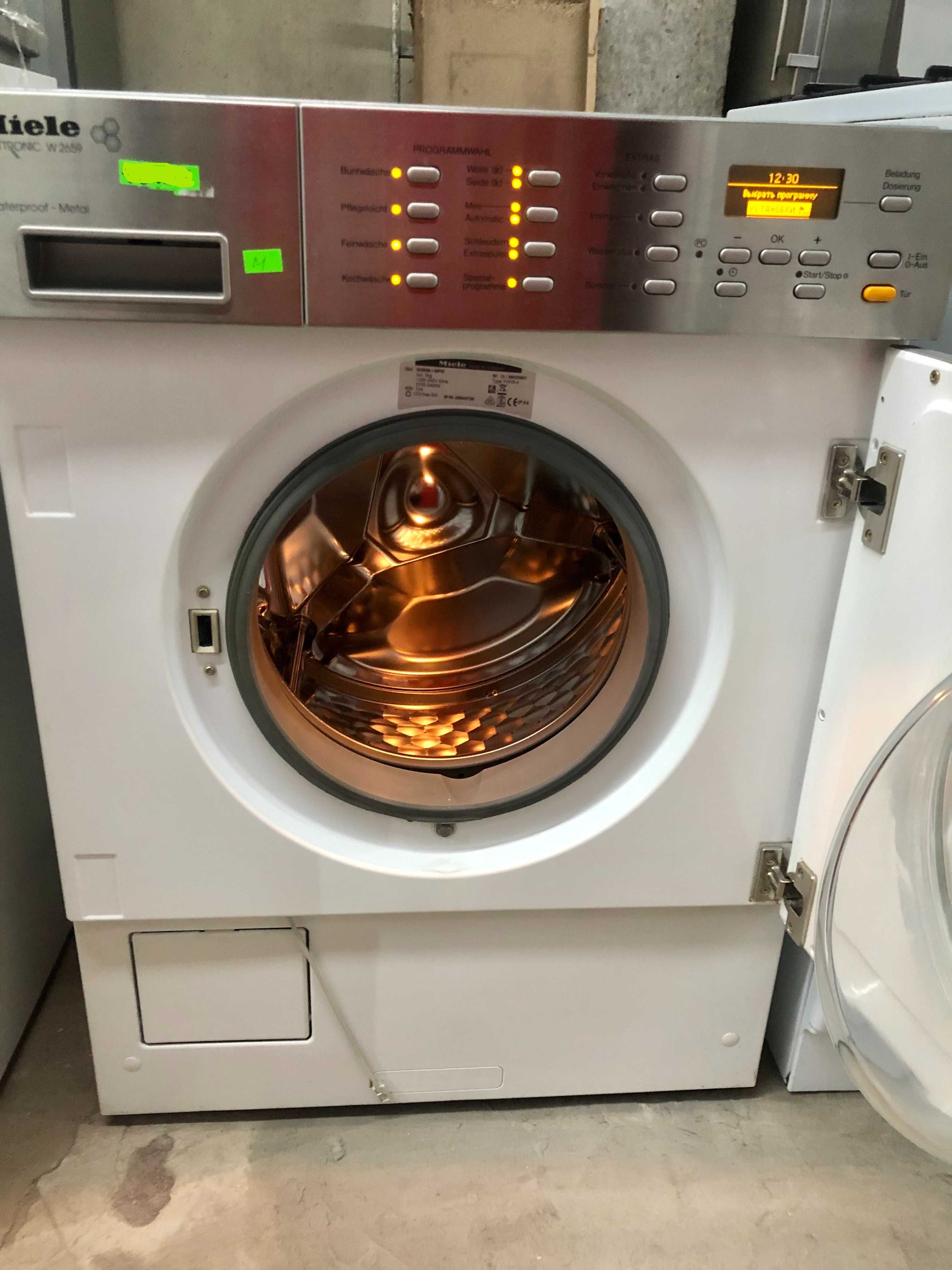 Вбудована пральна машинка Miele IW2659 WPM на 5 кг, 1600 обор, 16 прог