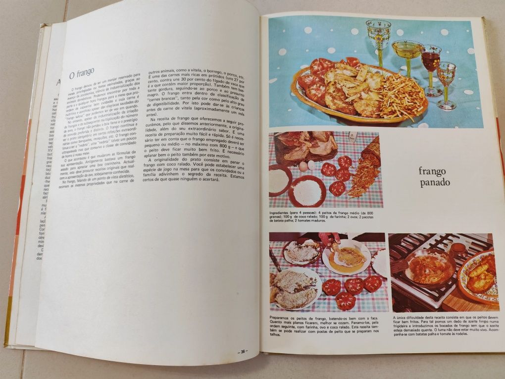 4 Livros de Culinária - Enciclopédia da Mulher - Anos 70/80 (Vintage)