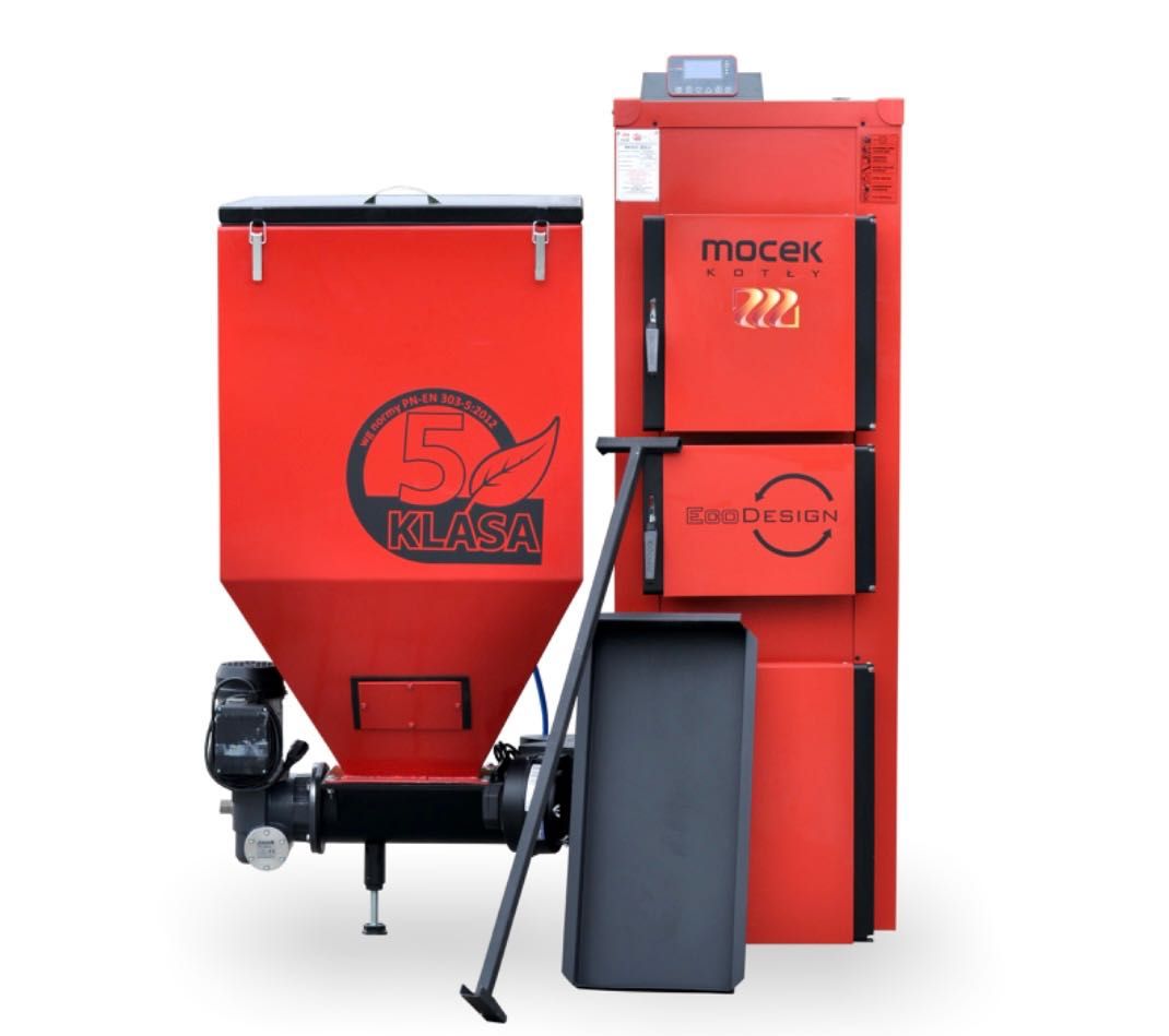 Kocioł na ekogroszek Moceko Pro 15 kw drewno pellet Mocek Kotły piec