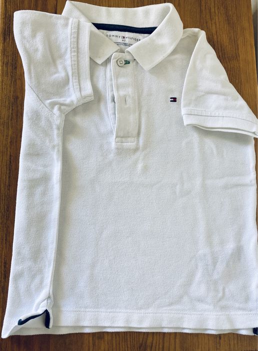TOMMY HILLFIGER polo branco 4 anos