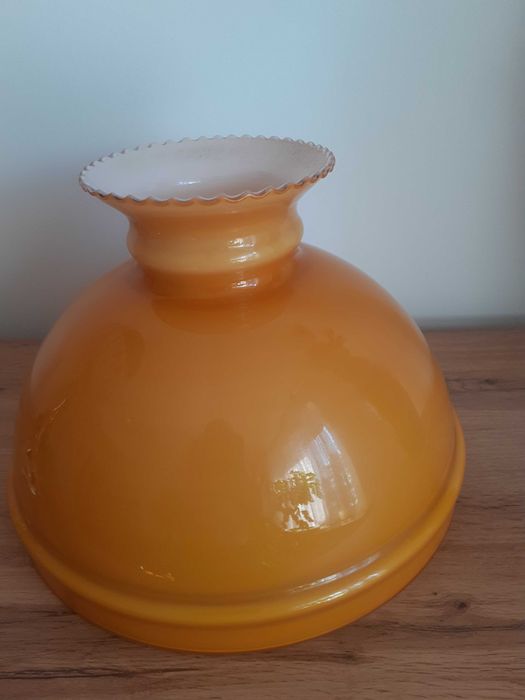 Klosz vintage do lampy naftowej/wiszącej