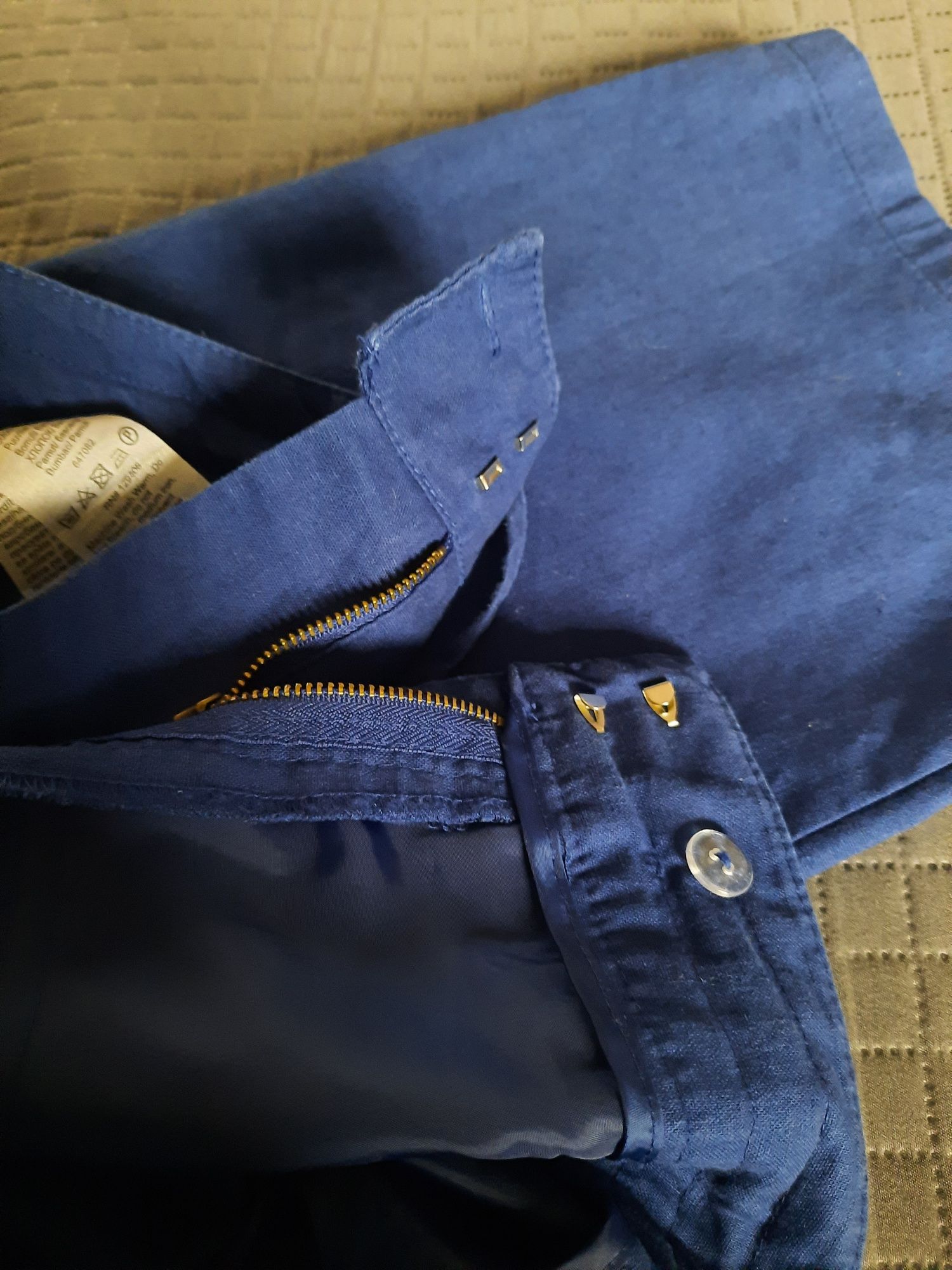 Lniana spodnie lato BPC roz.50, 52, XXL