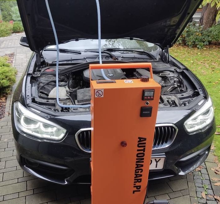 Urzadzenie do wodorowania silnikow