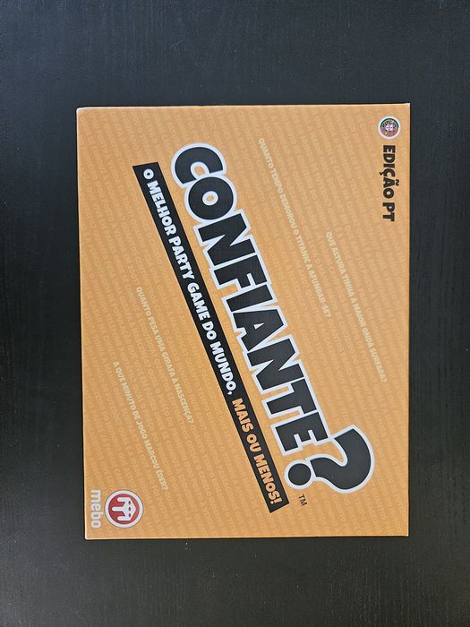 Confiante? - Excelente estado - Jogo de tabuleiro