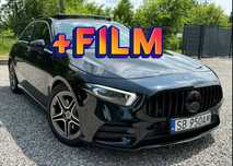 Mercedes-Benz Klasa A 2.0 Benzyna 190km 4-Matic ! AMG Line ! Szklany Dach Salon PL Zamiana
