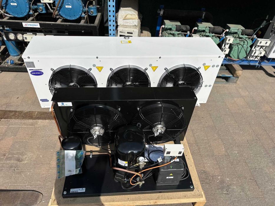 Agregat chłodniczy Chłodnica Freonowa Parownik Chłodnie Mroźnie