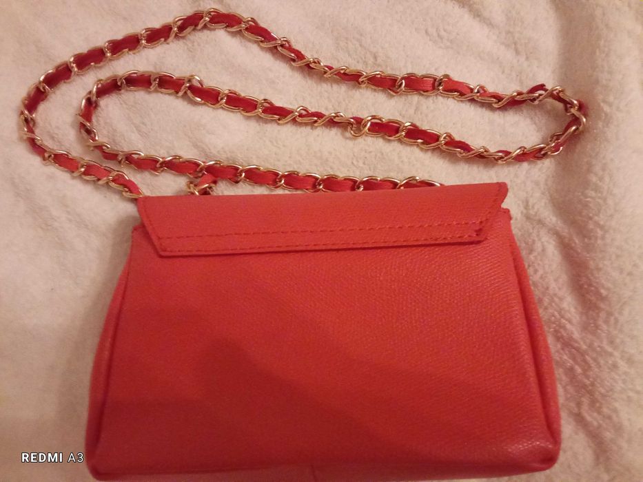 Torebka, kopertówka, crossbody, skóra naturalna, Ralph Lauren Polo