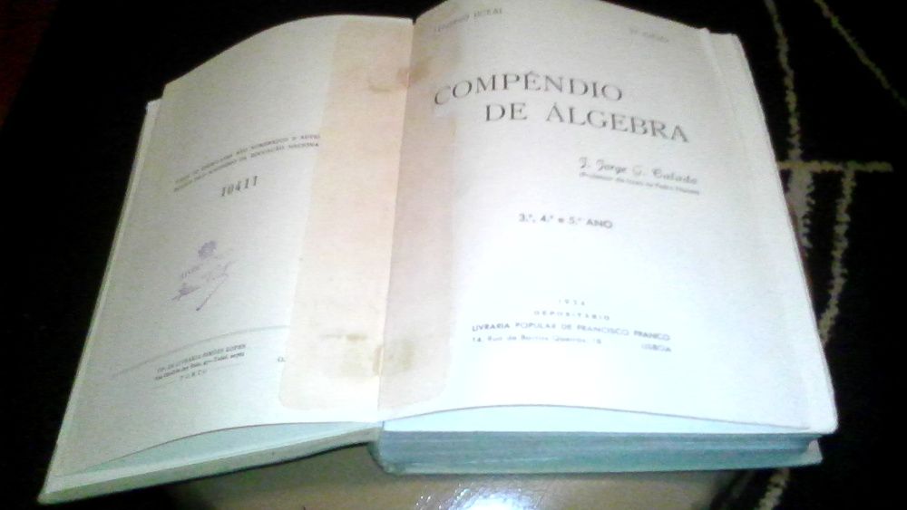 Compêndio de Álgebra, de 1954