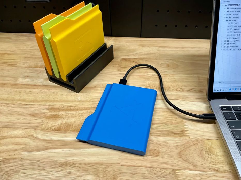 Organizador de Discos SSD Elegante para a sua secretária