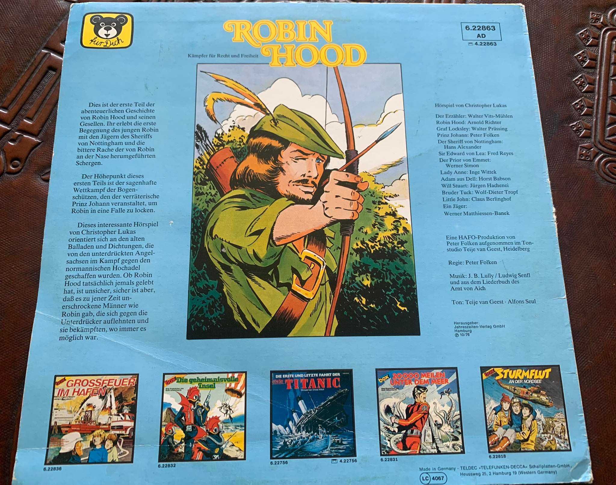 Robin Hood - Winyl - stan EX!