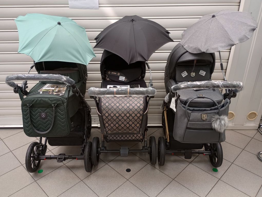 Parasolki do wózków dziecięcych uniwersalne różne kolory