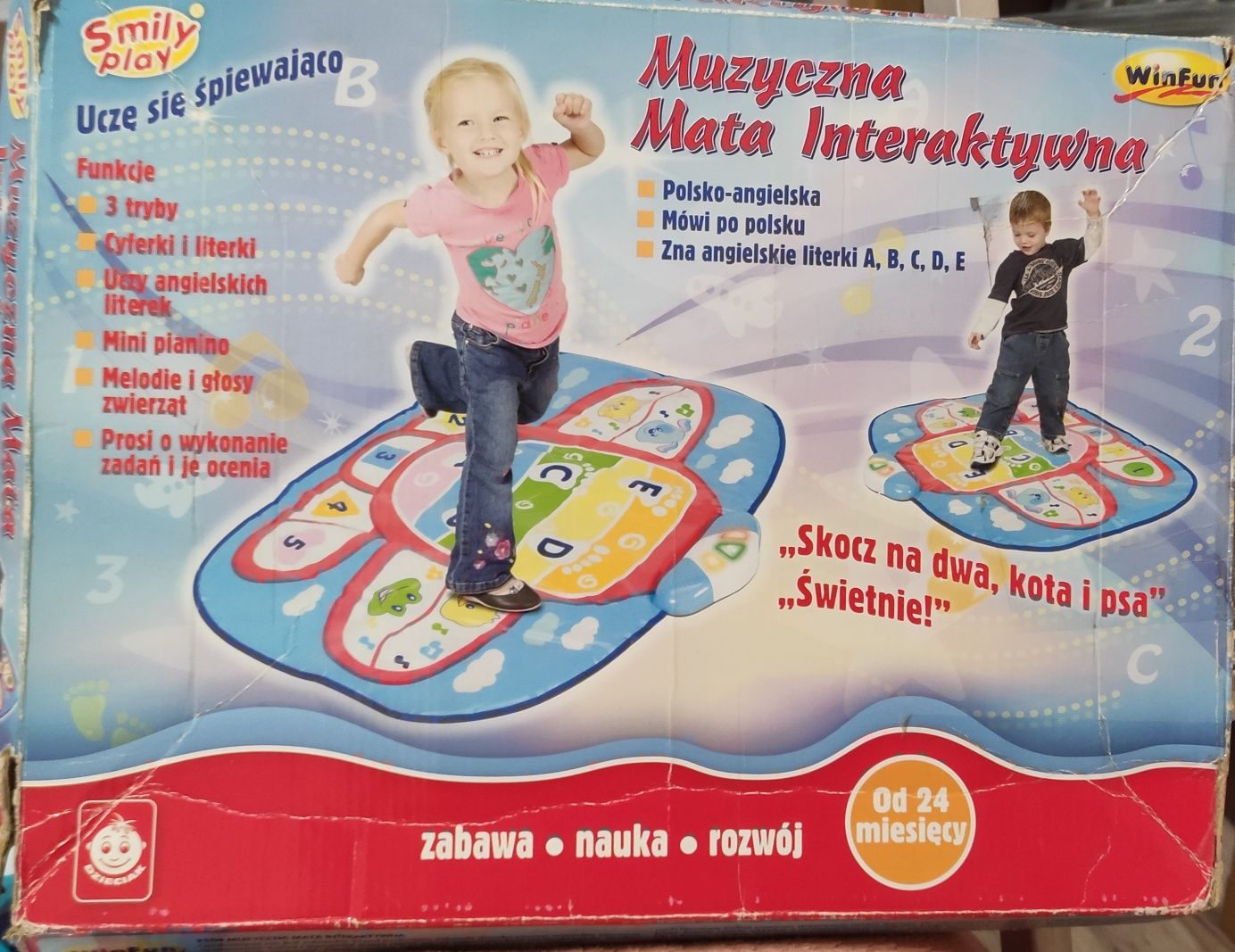 Muzyczna mata edukacyjna Smily Play