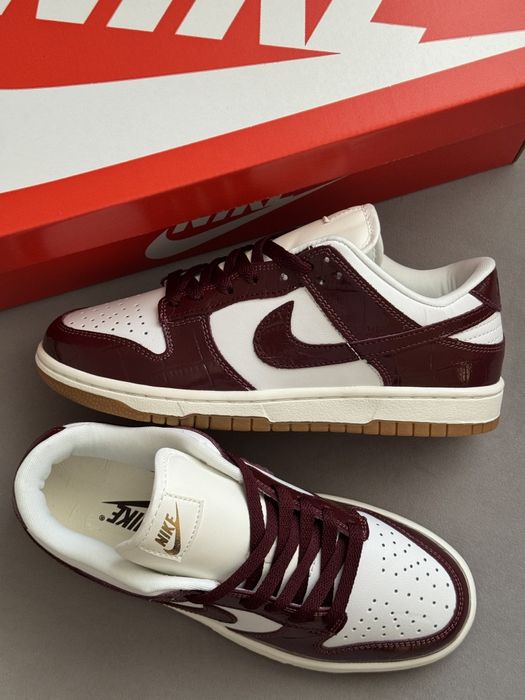 36-45 Nike SB Dunk Burgundy Croc