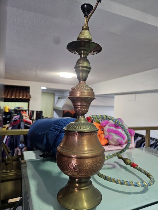 Vendo shisha em latão e cobre