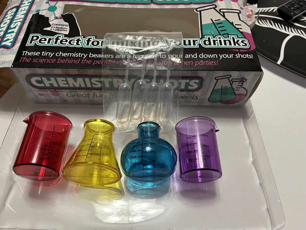 Chemistry shots - kieliszki, szoty