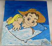 Pintado à mão - Vitinho.