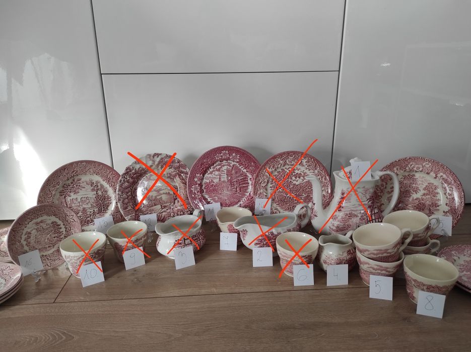 Angielska porcelana Vintage sygnowana