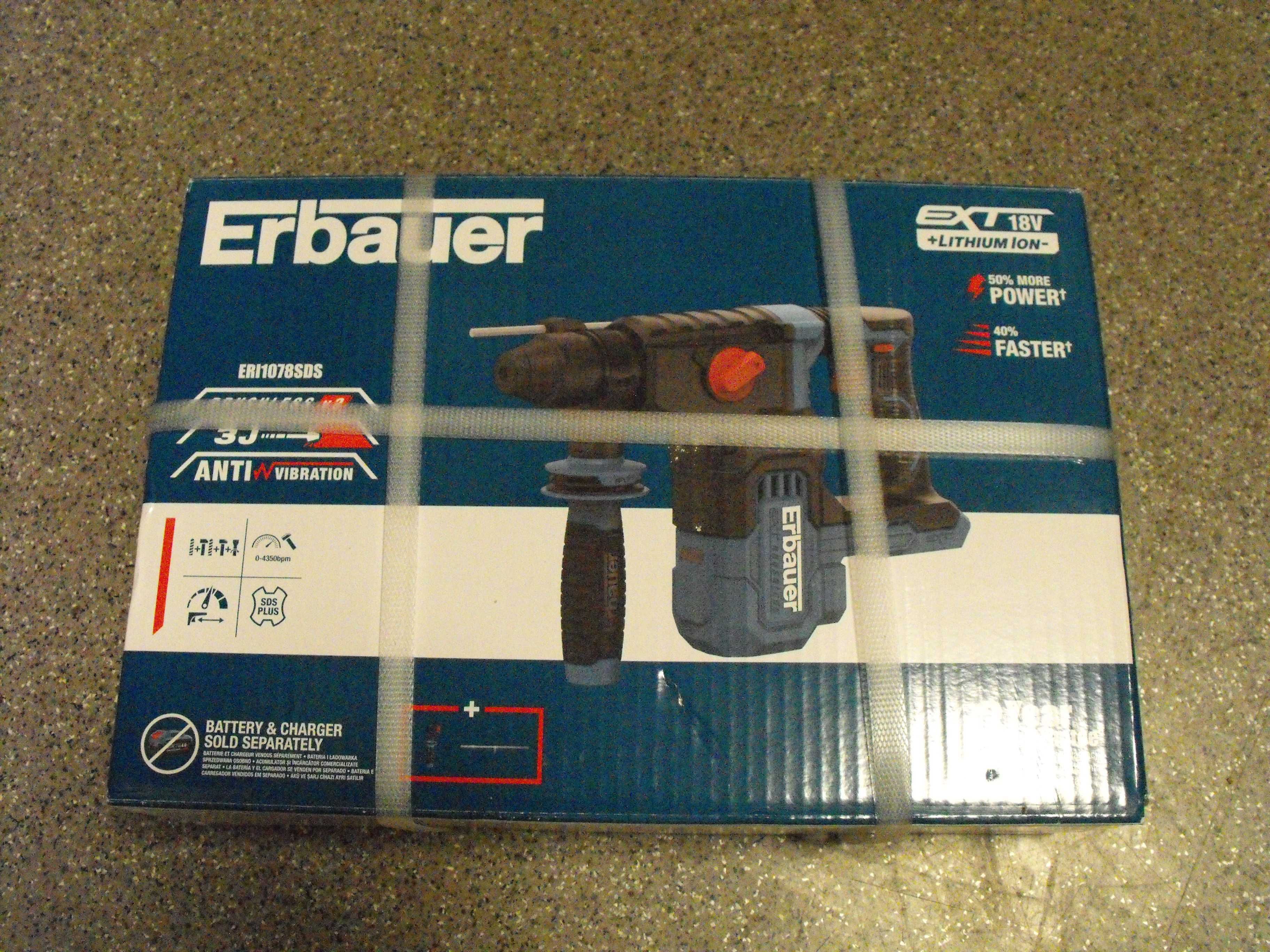Młot udarowo-obrotowy Erbauer G2 SDS 18 V