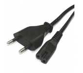 3 x Kabel zasilający typu ósemka do zasilacza, radia, tv 1,8-2m NOWA