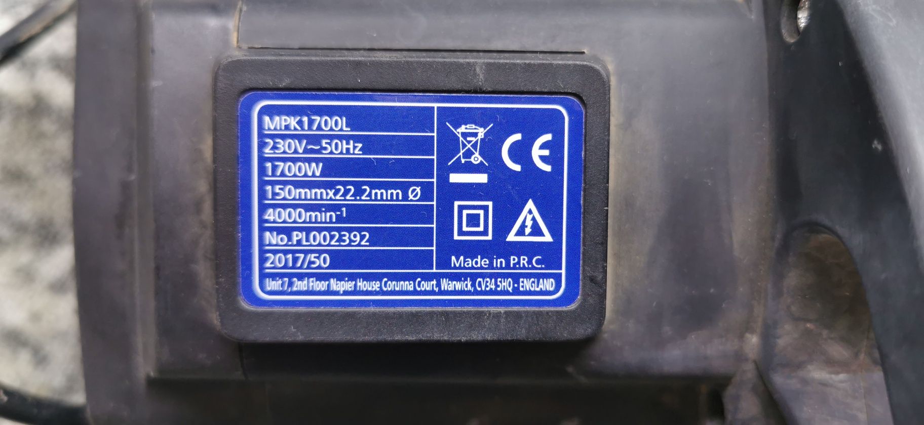 Bruzdownica Nutool MPK1700L jak nowa