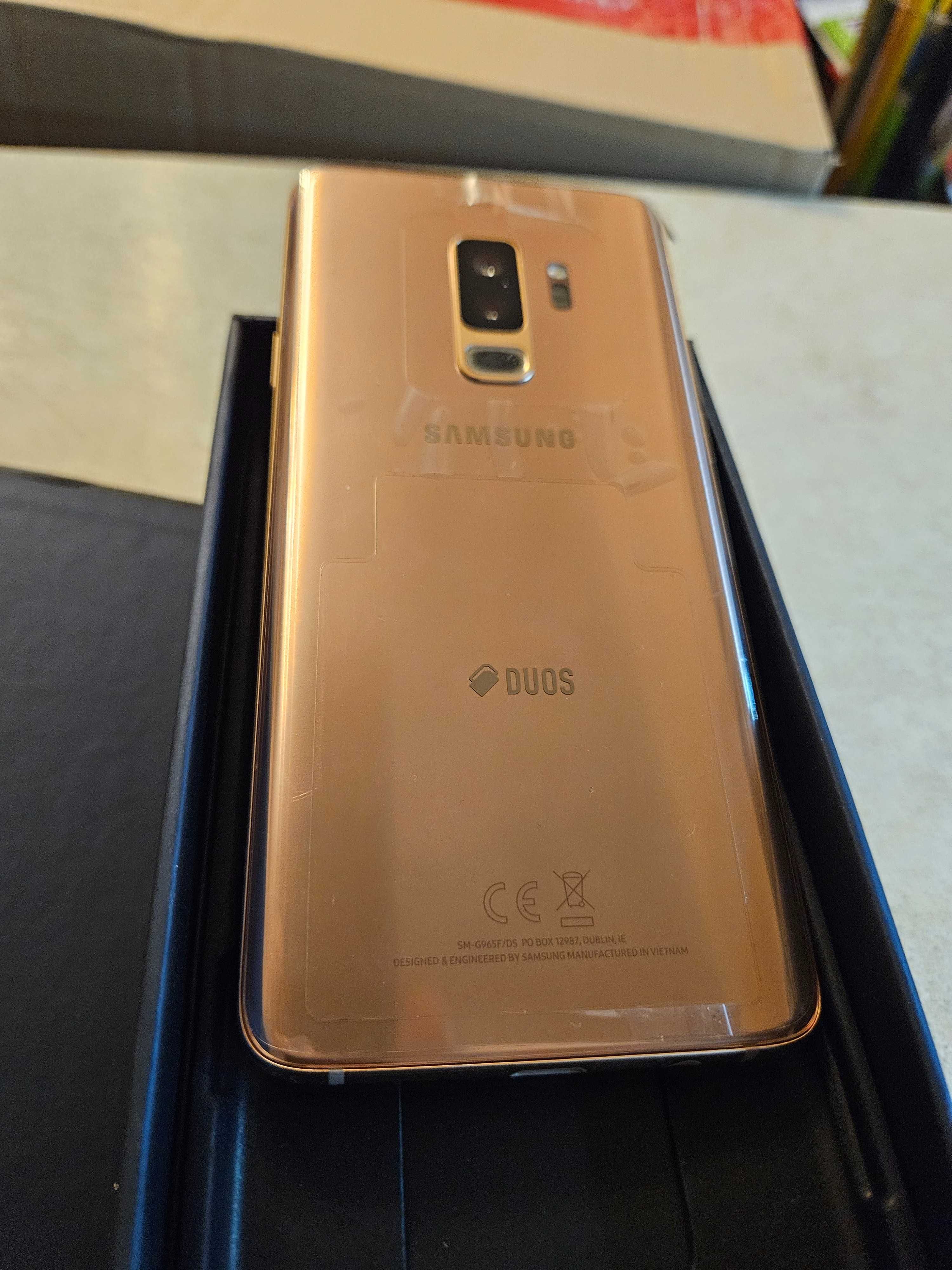 Samsung S9+ s9 Plus Sunrise Gold Ideał nowy wyświetlacz i obudowa