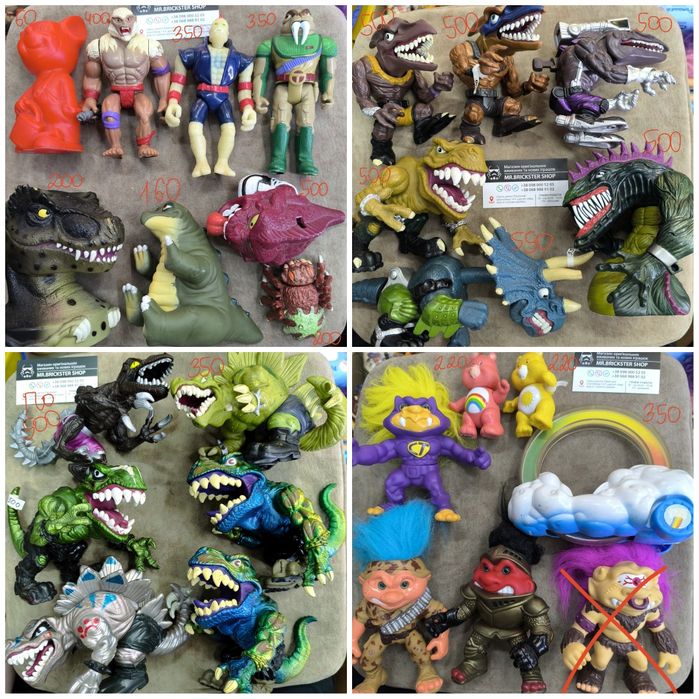 Вінтажні фігурки винтаж фигурки Ghostbusters Mask Street Fighter