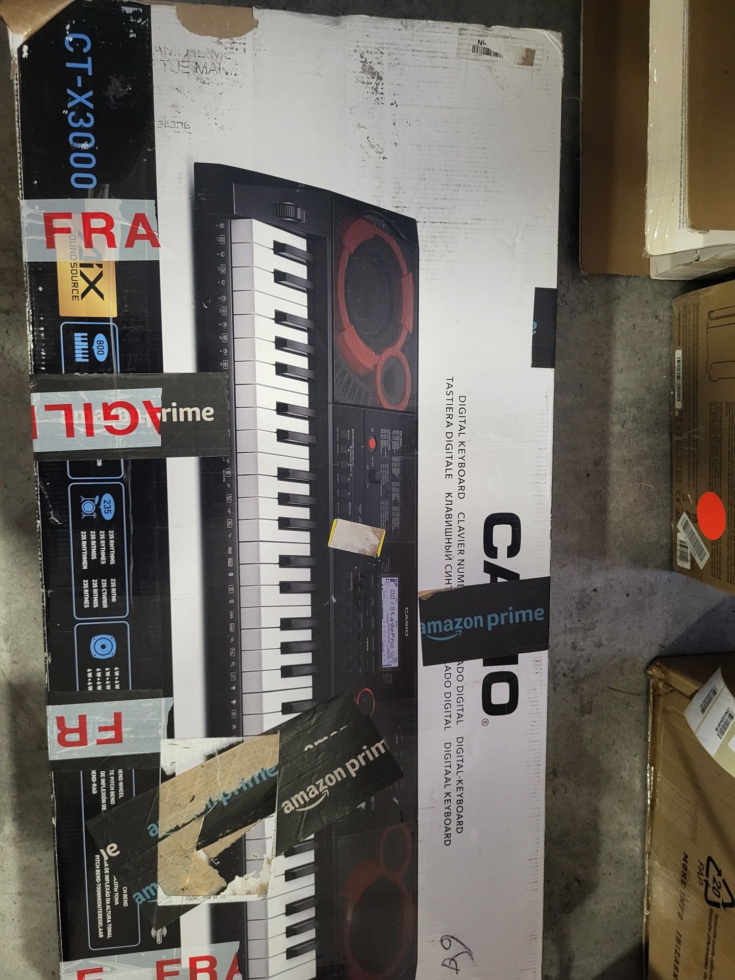 Keyboard Casio CT-X3000 powystawowy orginalne pudełko bez śladów