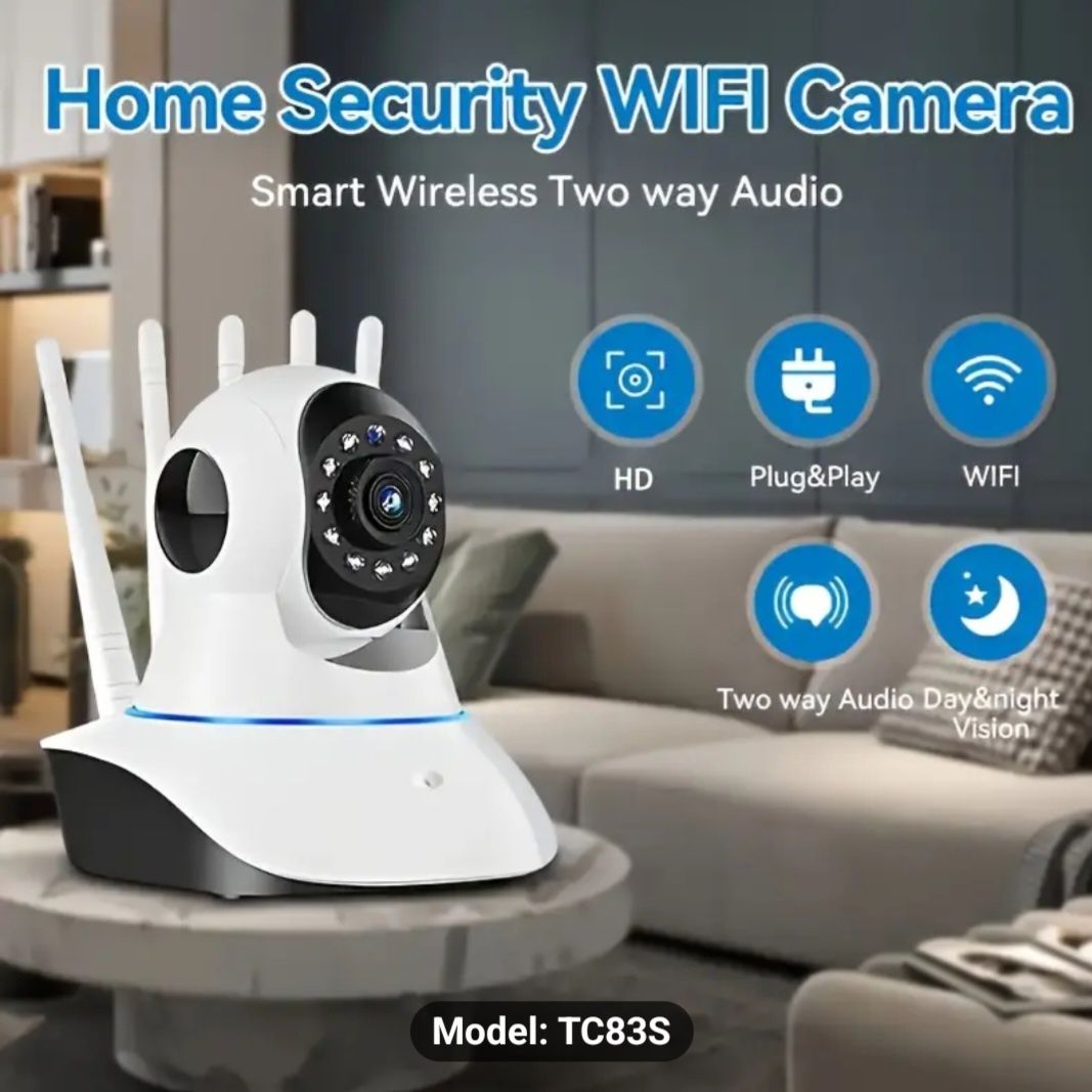 Bezprzewodowa kamera bezpieczeństwa, niania Wifi 2.4GHz