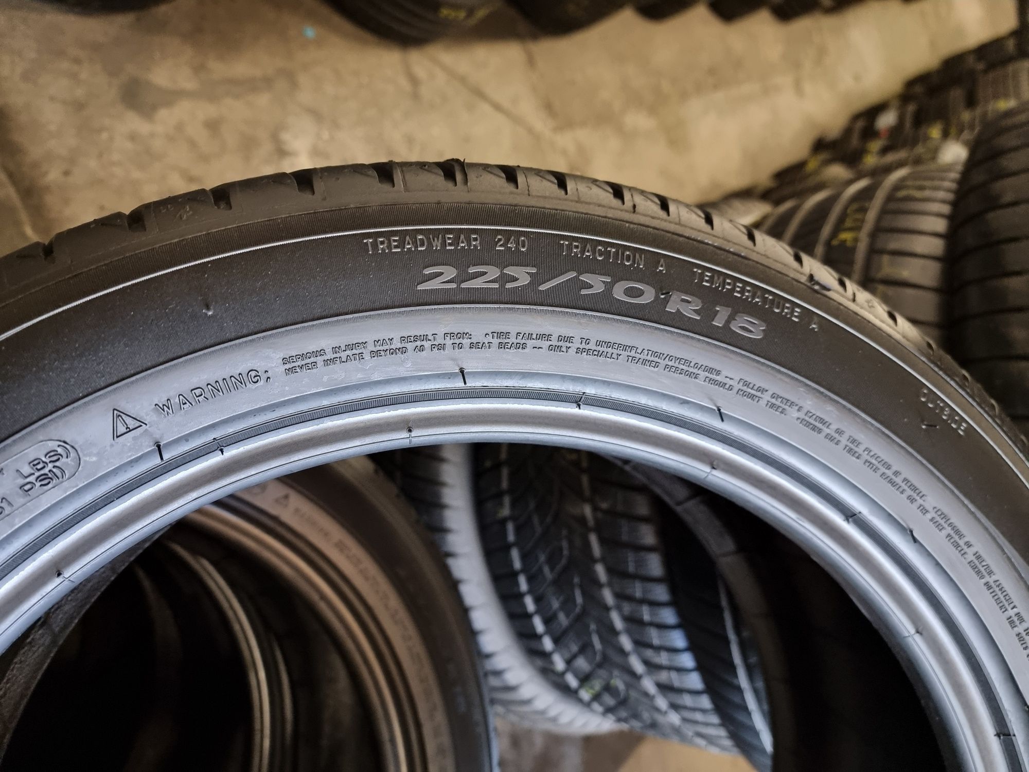 Шини літні 225х50хR18 Michelin Primacy3 4 ШТ НОВІ ШИНИ Made in Spain